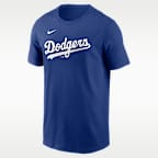 Playera Nike de la MLB para hombre Yoshinobu Yamamoto Los Angeles Dodgers