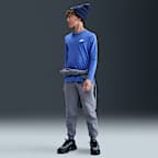 Playera de manga larga para niños grandes Nike Sportswear