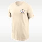 Playera Nike de la NFL para hombre Pittsburgh Steelers Essential Vintage Mod
