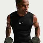 Nike Pro Dri-FIT strakke, mouwloze fitnesstop voor heren