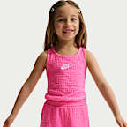 Nike Little Kids' Textured Romper