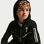 Tottenham Hotspur Tech Fleece Big Kids' Nike Soccer Full-Zip Hoodie