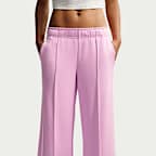 Nike Sportswear Women's Mid-Rise Wide-Leg Track Pants