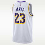 Jersey Nike Dri-FIT de la NBA Swingman para hombre LeBron James Los Angeles Lakers 2022/23 Association Edition