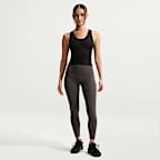 Nike Zenvy Women's High-Waisted 7/8 Leggings with No Front Seam