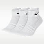 Polstrované kotníkové ponožky Nike (3 páry)