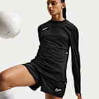 Nike Academy Dri-FIT Crew Yakalı Uzun Kollu Kadın Futbol Üstü