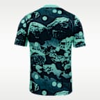 Playera de manga corta Nike de la NWSL para antes del partido para hombre Kansas City Current