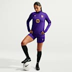 FC Barcelona Strike Away Kobe Dri-FIT Fußballtraining-Oberteil aus Strickmaterial (Damen)