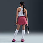 Skort Dri-FIT de tiro alto para niña talla grande Nike One