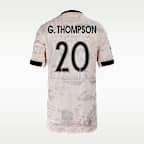 Jersey Nike Dri-FIT de la NWSL Replica para niños talla grande Giselle Thompson Angel City FC visitante 2025 Stadium