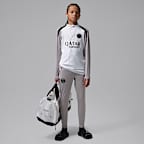 Haut d'entraînement de foot en maille Jordan Dri-FIT Paris Saint-Germain Strike Night Edition pour ado