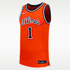Illinois Fighting Men's Basketball Nike College Replica Jersey