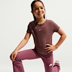 Nike Sportswear Classic Leggings acampanados de talle alto - Niña
