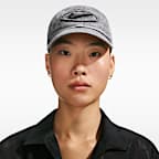 나이키 클럽 언스트럭처 데님 패치 캡