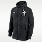 Los Angeles Dodgers Lockup Men's Nike MLB Full-Zip Hoodie