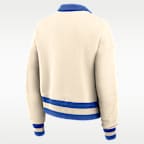 Duke Legacy Women's Nike College Cropped 1/4-Zip Crew