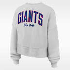 New York Giants Primetime Phoenix Women's Nike NFL Oversized Pullover Crew