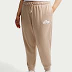 Pants de tiro medio Nike Sportswear con gráfico para mujer Club Fleece (talla grande)