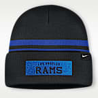 Los Angeles Rams Primetime Utility Men's Nike NFL Cuffed Beanie