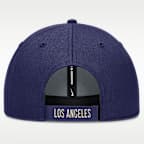 Gorra Nike Dri-FIT de la MLB ajustable para hombre Los Angeles Dodgers Statement Club