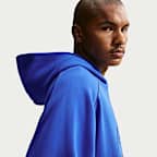 Sudadera con gorro sin cierre de tejido Fleece para hombre Nike Air