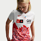 Sydney Swans AFLW 2026 Stadium Indigenous Nike AFLW Replica Jersey