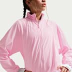 Chamarra de tejido Woven repelente al agua con protección contra los rayos UV para niña Nike MAVN