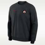 Ohio State Premium Performance Men's Nike Dri-FIT College Pullover Crew