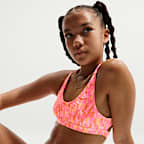 Conjunto de bikini con cordones para niña talla grande Natación Nike