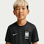 Korea x PEACEMINUSONE Big Kids' Short-Sleeve Soccer Top