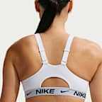 ナイキ インディ ハイサポート ウィメンズ パッディド フロントジップ スポーツブラ