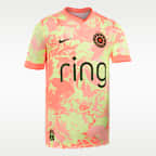 Jersey Nike Dri-FIT Replica del Portland Thorns Stadium Edition para niños talla grande