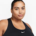 Nike Swoosh Medium Support Women's Padded Sports Bra (Plus Size)