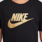 Playera para niños talla grande Nike Sportswear