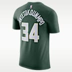 Milwaukee Bucks Nike NBA-T-skjorte til herre
