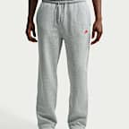 Nike Club Men's Open-Hem Fleece Trousers