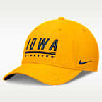 Iowa Sideline Rise Men's Nike Dri-FIT College Hat