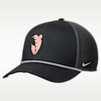 Gorra de rejilla Nike con cuerda Angel City FC Rise