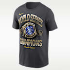 Playera Nike de la MLB para hombre Milwaukee Brewers 2026 World Series Champions