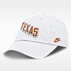 Gorra universitaria Nike ajustable para hombre Texas Natural Club