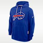 Buffalo Bills Initial Home Sideline Men's Nike Dri-FIT NFL Pullover Hoodie