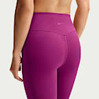 Nike Zenvy Women's High-Waisted 7/8 Leggings with No Front Seam