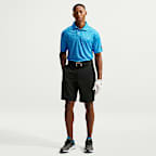 Nike Par Dri-FIT Grass Print Erkek Golf Polo Üstü