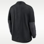 Playera universitaria Nike Dri-FIT de medio cierre para hombre USC