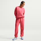 Pants de entrenamiento oversized de tiro alto para mujer Nike Sportswear Phoenix Fleece