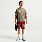 Shorts de entrenamiento Dri-FIT para niño talla grande Nike Multi