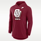 Oklahoma Legacy Men's Nike Dri-FIT College Long-Sleeve Hooded T-Shirt