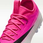 Nike Jr. Mercurial Vapor 17 Academy Older Kids' Artificial-Grass Low-Top Football Boots