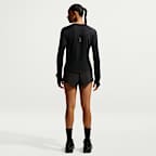 Nike Swift Dri-FIT hardlooptop met ronde hals, lange mouwen en uv-bescherming voor dames